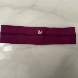 NEW Lululemon Purple 2” Headband